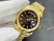 vr factory super clone rolex day date 40 brown stick face gold  2836 watch (2)_th.jpg